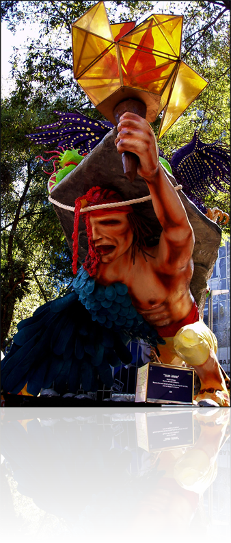 ALEBRIJES EN PASEO DE LA REFORMA CUAUHTEMOC MEXICO DF DISTRITO FEDERAL TV